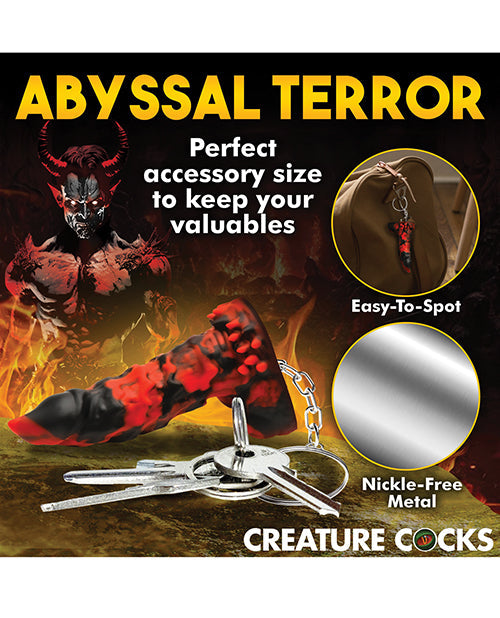 Llavero de demonio de fuego "Criatura Cocks"