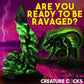 Creature Cocks Glowzilla Silicone Dildo - Glow in the Dark