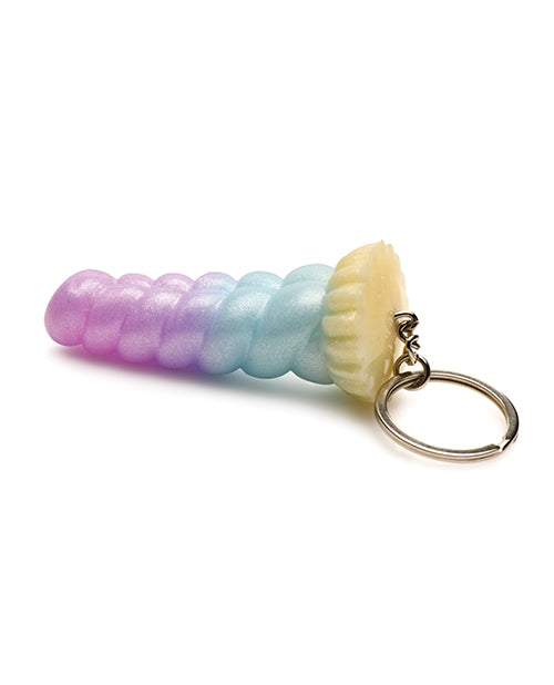 Llavero de silicona de unicornio Mystique de Creature Cocks