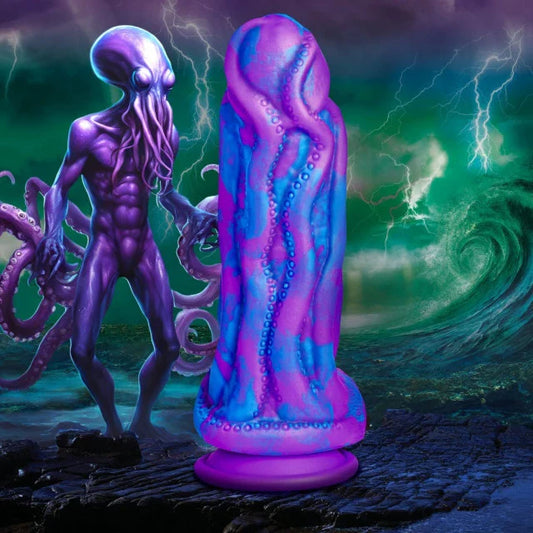 Godemichet en silicone Octophallus de la marque Creature Cocks
