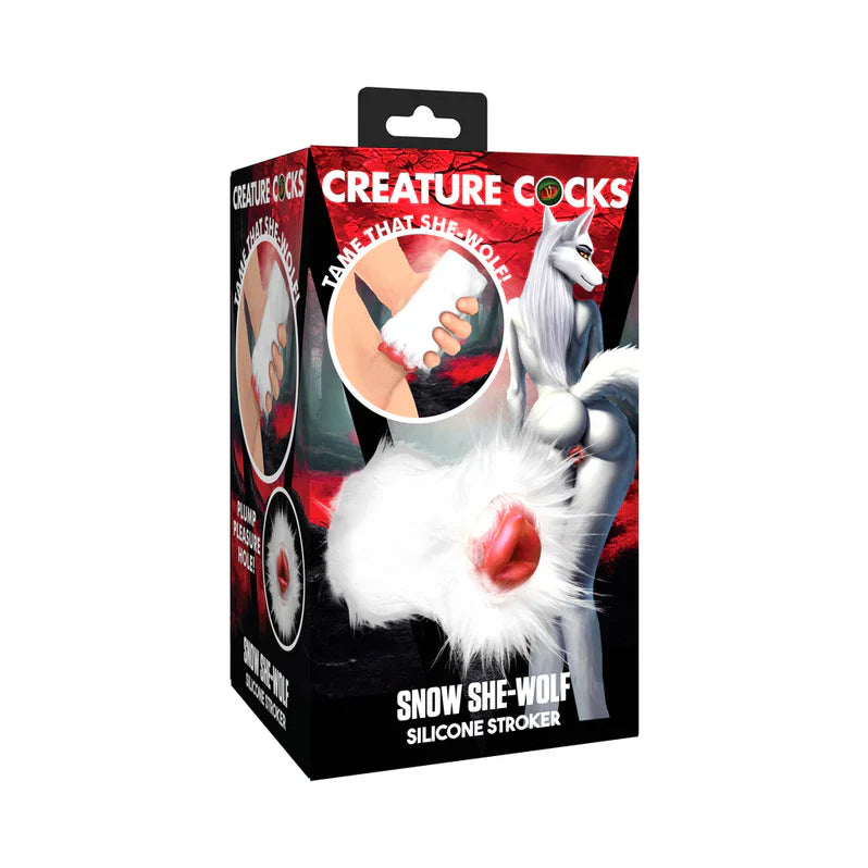 Gode ceinture Louve silicone masturbateur