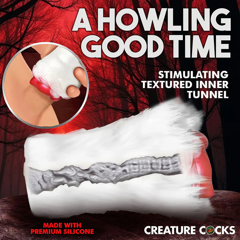 Gode ceinture Louve silicone masturbateur