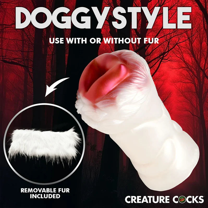 Gode ceinture Louve silicone masturbateur