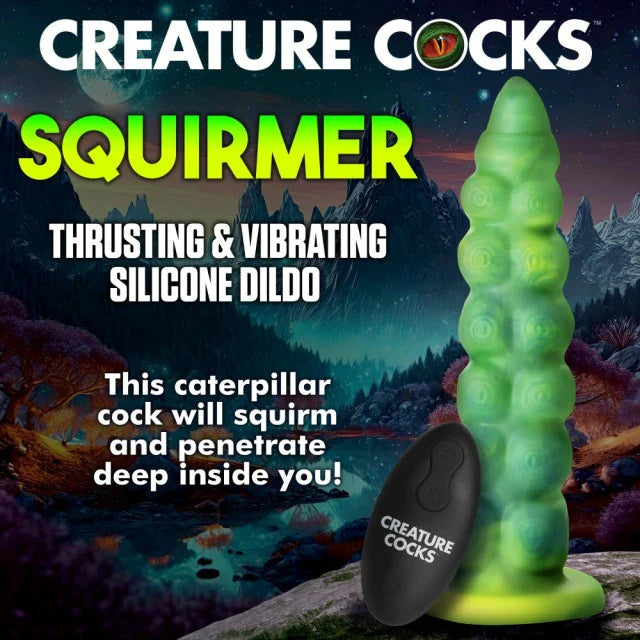 Bite de Créature Gigoteuse, Pénétrant et Vibrateur Dildo