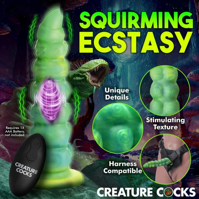 Bite de Créature Gigoteuse, Pénétrant et Vibrateur Dildo