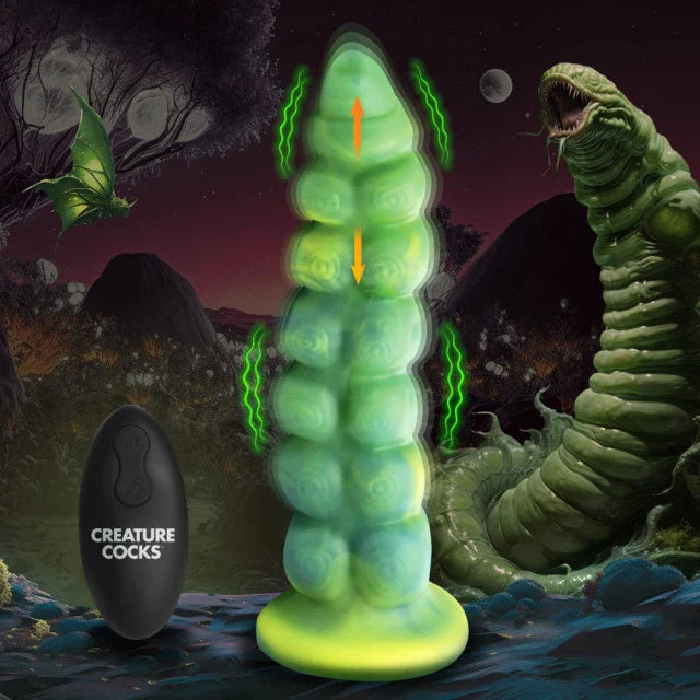 Bite de Créature Gigoteuse, Pénétrant et Vibrateur Dildo