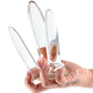 Crystal Trainer Kit Premium Glass Anal Plug Set