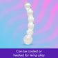 CrystalBead 7-Inch Glass Beaded Dildo