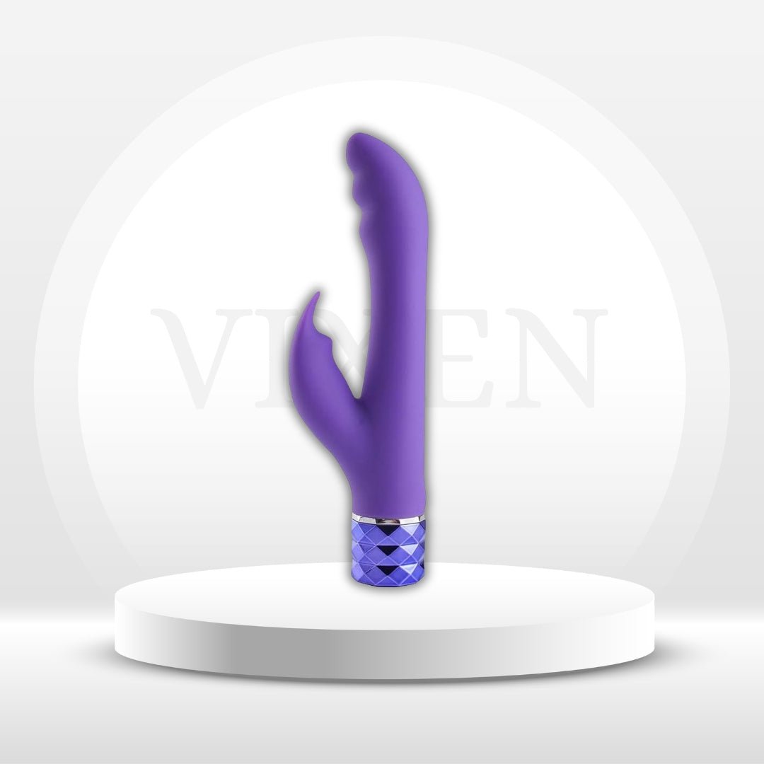 Vibrador de Silicona de Conejo CrystalGem