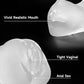 CrystalGrip Transparent 3-in-1 Pocket Pussy Male Stroker