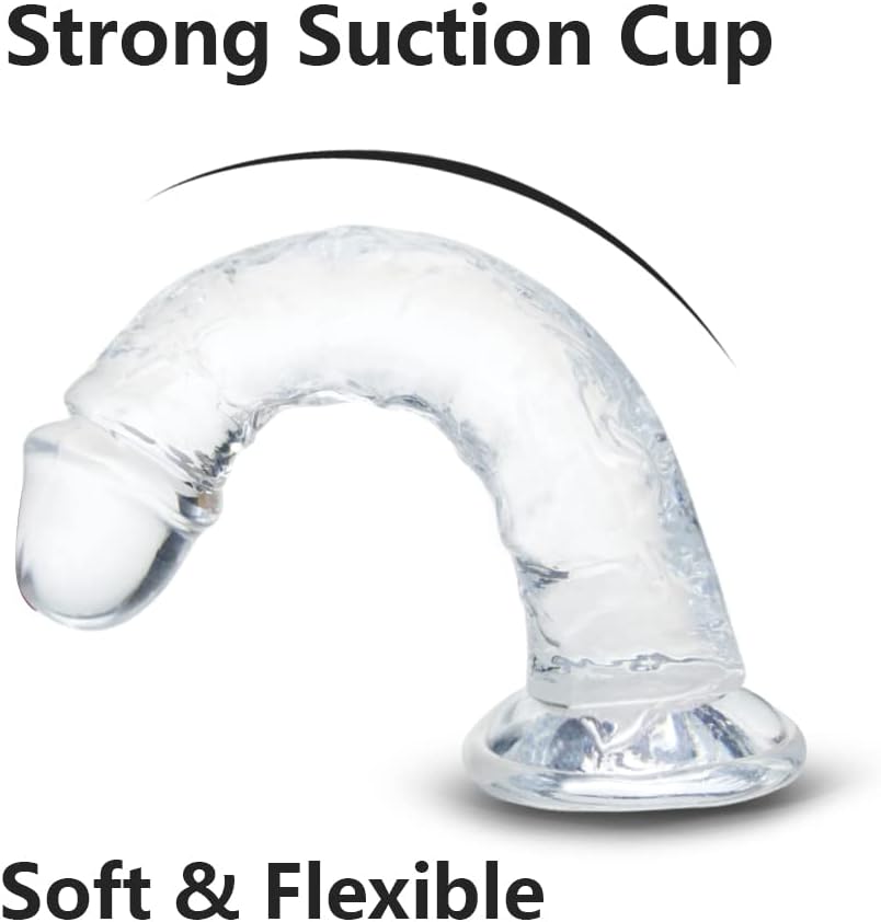 CrystalSoft Dildo Principiante de 7"