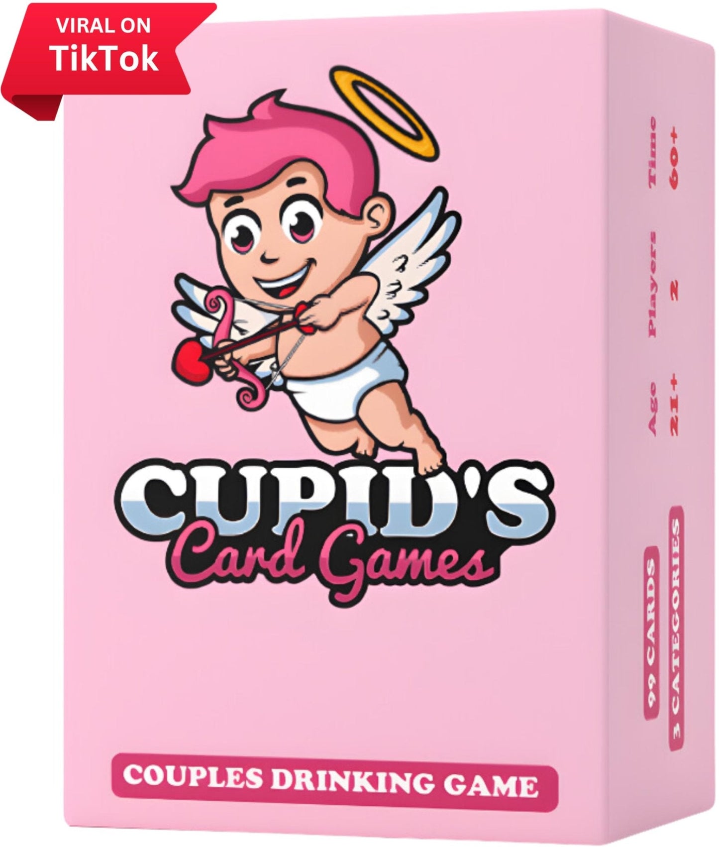 Juego de cartas para beber para parejas de Cupido