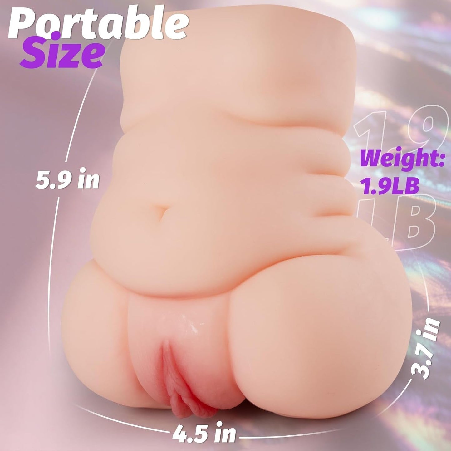 CurvaLux Chatte de poche réaliste BBW masturbateur masculin