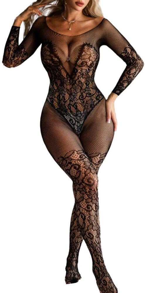 Bodystocking de rejilla CurveMesh Confidence