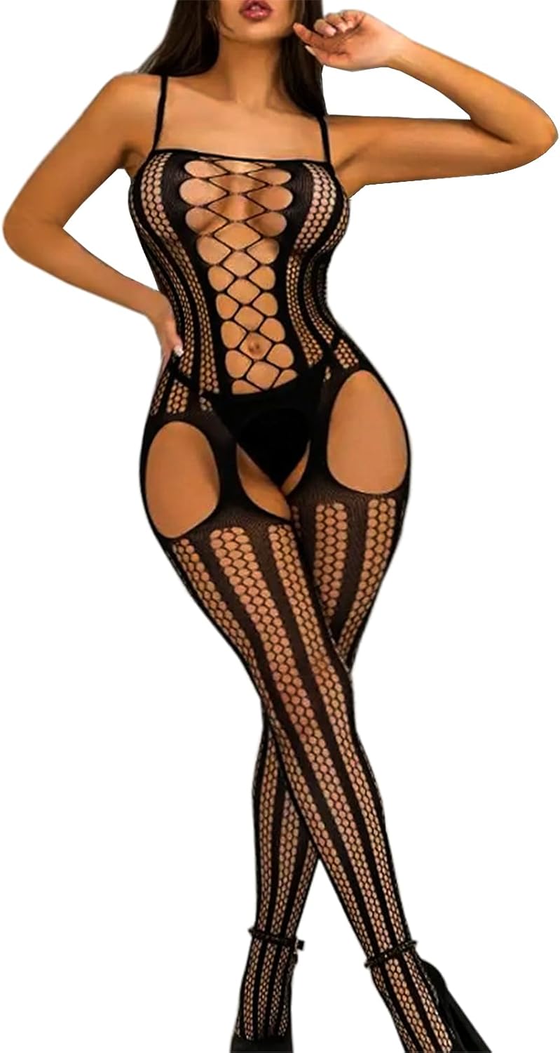 Bodystocking de rejilla CurveMesh Confidence