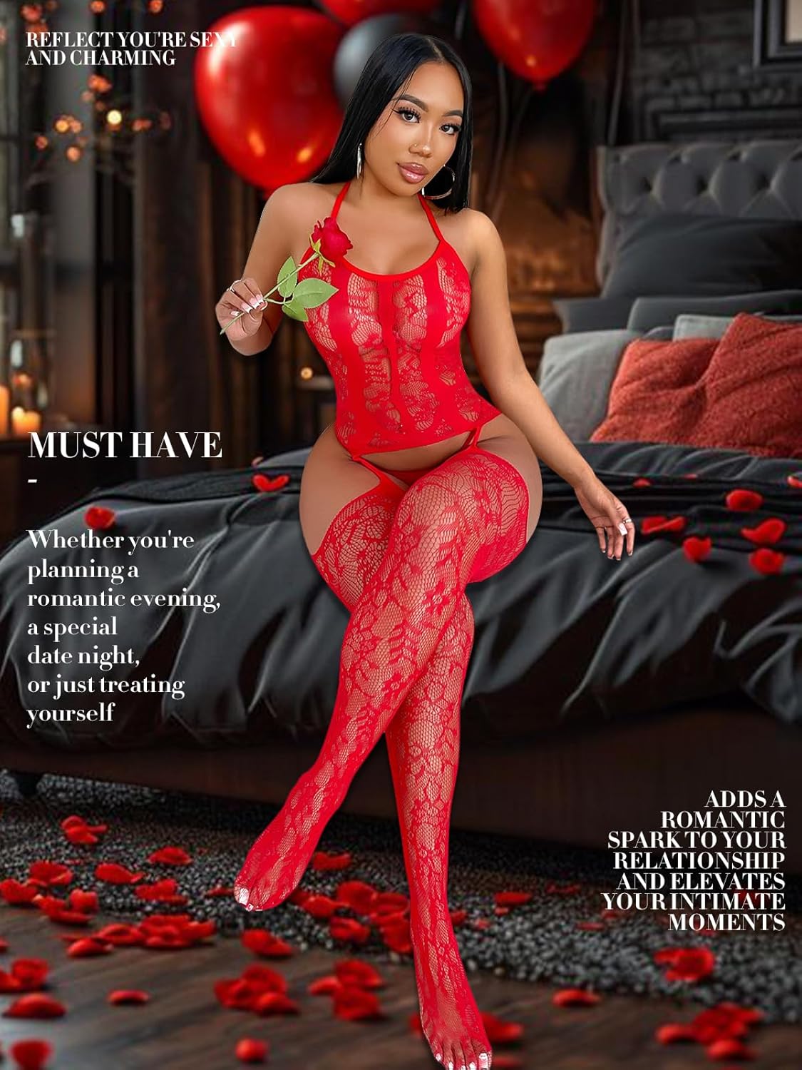 Bodystocking de rejilla CurveMesh Confidence