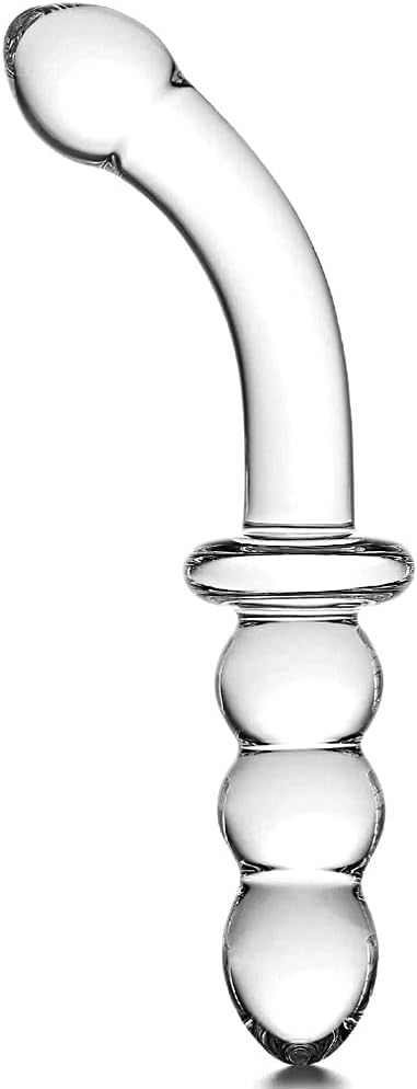 Sextoy en verre à double extrémité CurvePulse