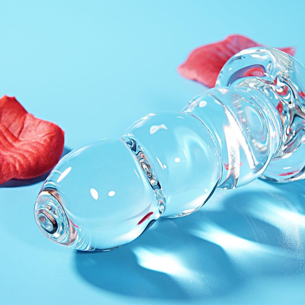 Sextoy en verre à double extrémité CurvePulse