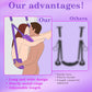ComfortGrip Door Sex Swing with Cushions & Restraints