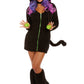 Fuzzy Black Cat Costume