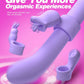 NoviraFlex Interchangeable Rabbit Licking Vibrator 63 Modes G-Spot