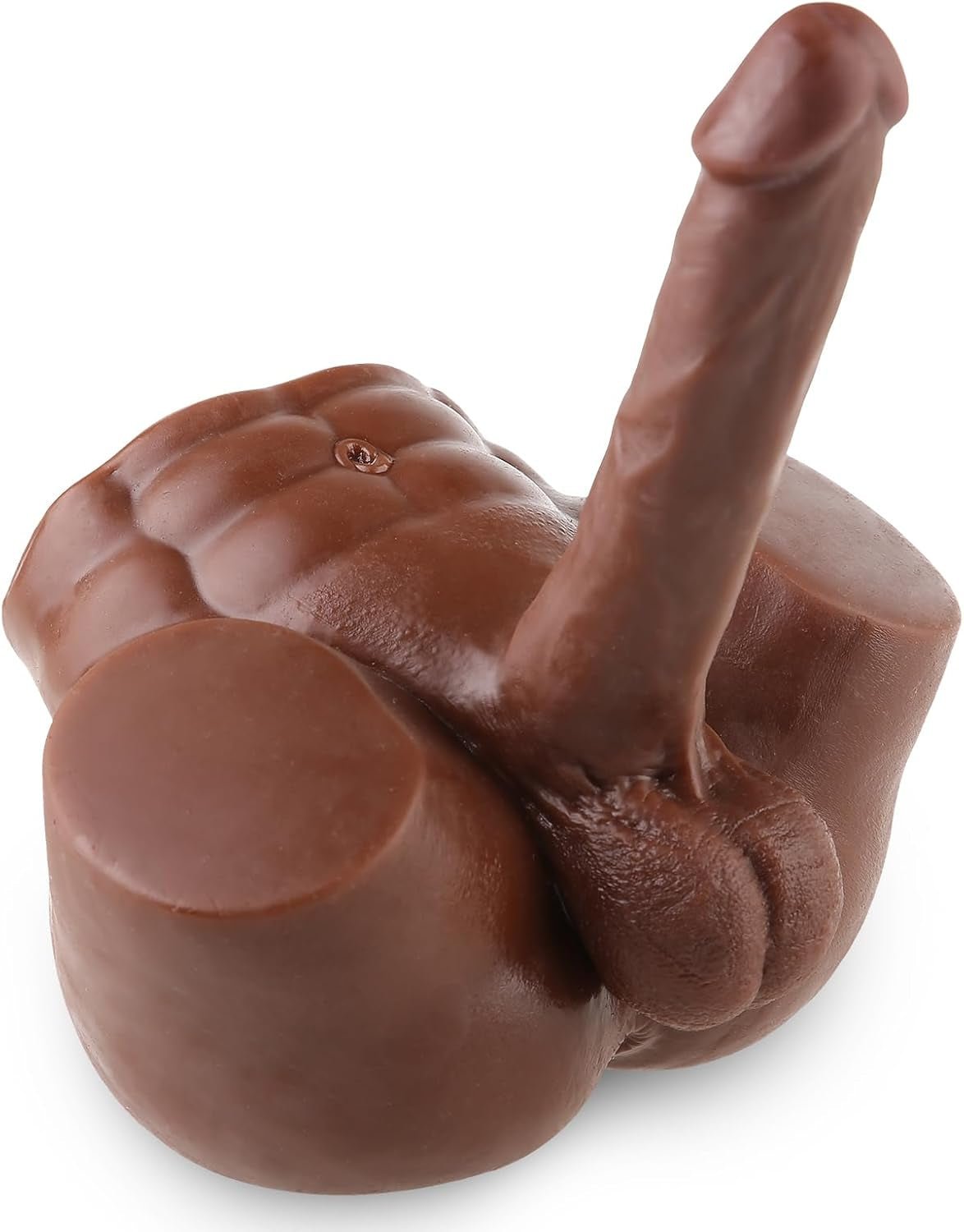 Muñeco sexual masculino AxisFlex Torso con dildo flexible de 8 pulgadas