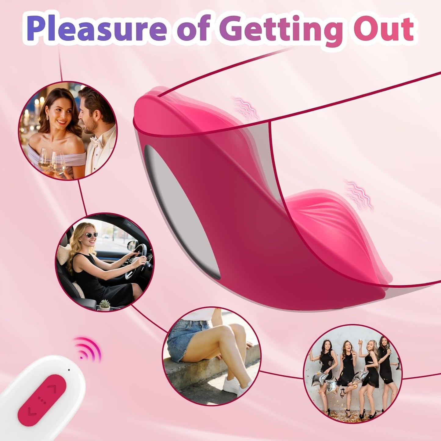 ButterflyRose APP Culotte Vibrante Papillon 9 Modes