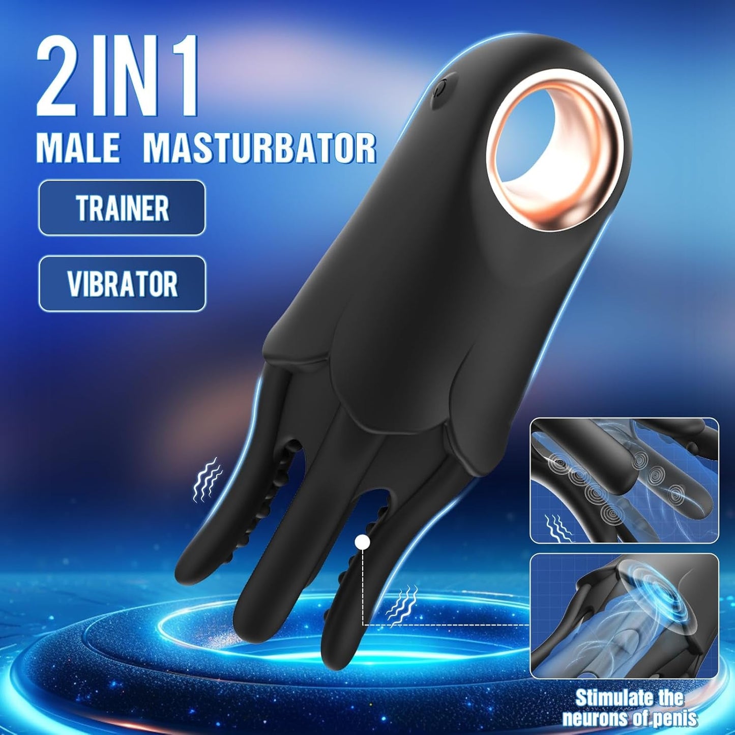 TentaHalo 360° Training Male Tentacle Vibrator