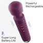 PrismFlex Wand Vibrator 20 Patterns 8 Speeds Rechargeable