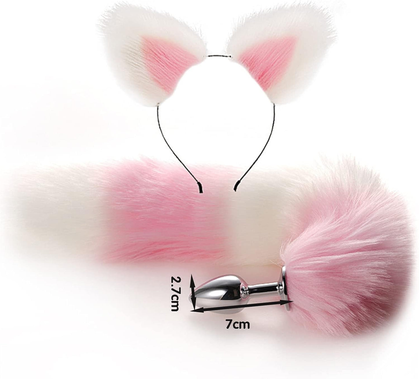 VelvetFang Fox Tail Anal Plug Set Kit de Cosplay de 6 piezas