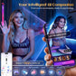 Vibrador de entrenamiento de pene OctoGripX con tentáculos, 10 modos, envoltura 360