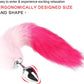 VelvetVixen Fox Tail Plug Anal Rosa M