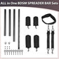 Kit BDSM FeatherLock de barra espaciadora para esposas de plumas