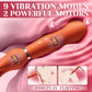VelvetFlicker Vibrating BDSM Sex Whip & Wand