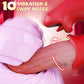 Vibrador de lengua TripleTeaseV 3 en 1 Rosa