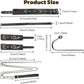 Kit de bondage con gancho anal CommandHook con collar y puños