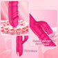 BlushAura Rose Thrusting Rabbit Vibrator 3 Thrust 10 Modes