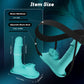 BloomSaddle Dildo con Vibración y Estimulador Clitorial para Montar