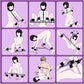VioletLock Purple Spreader Bar BDSM Kit with Collar & Cuffs