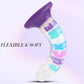 LexiCore 7.7” Clear Silicone Dildo Suction Cup Strap-On