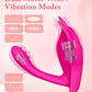 Vibrador de clítoris portátil FlutterSync controlado por aplicación
