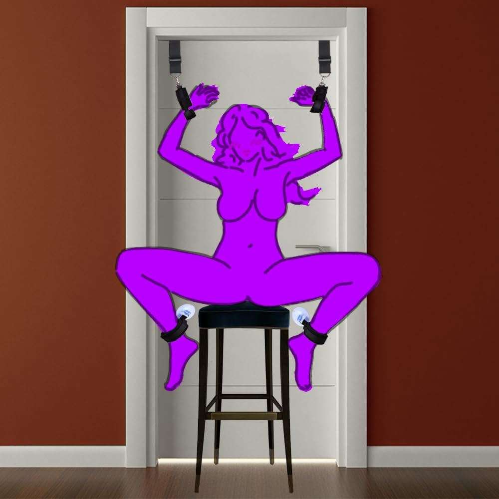 SwingShift 2-in-1 Door Sex Swing & Restraint Set 300lb