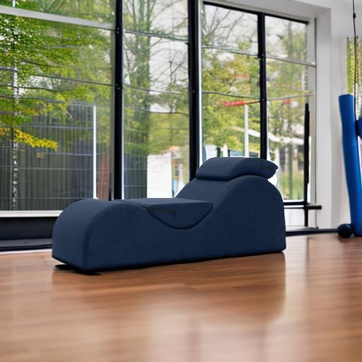 Tumbona Intima de Lujo Azul Oscuro
