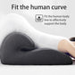 Almohada de cuña de posicionamiento para parejas gris oscuro