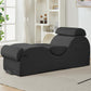 Chaise longue de soporte Seducción Gris Oscuro