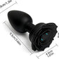 DarkBloom Rose Anal Plug Vibrator