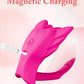 Vibrador de clítoris portátil FlutterSync controlado por aplicación