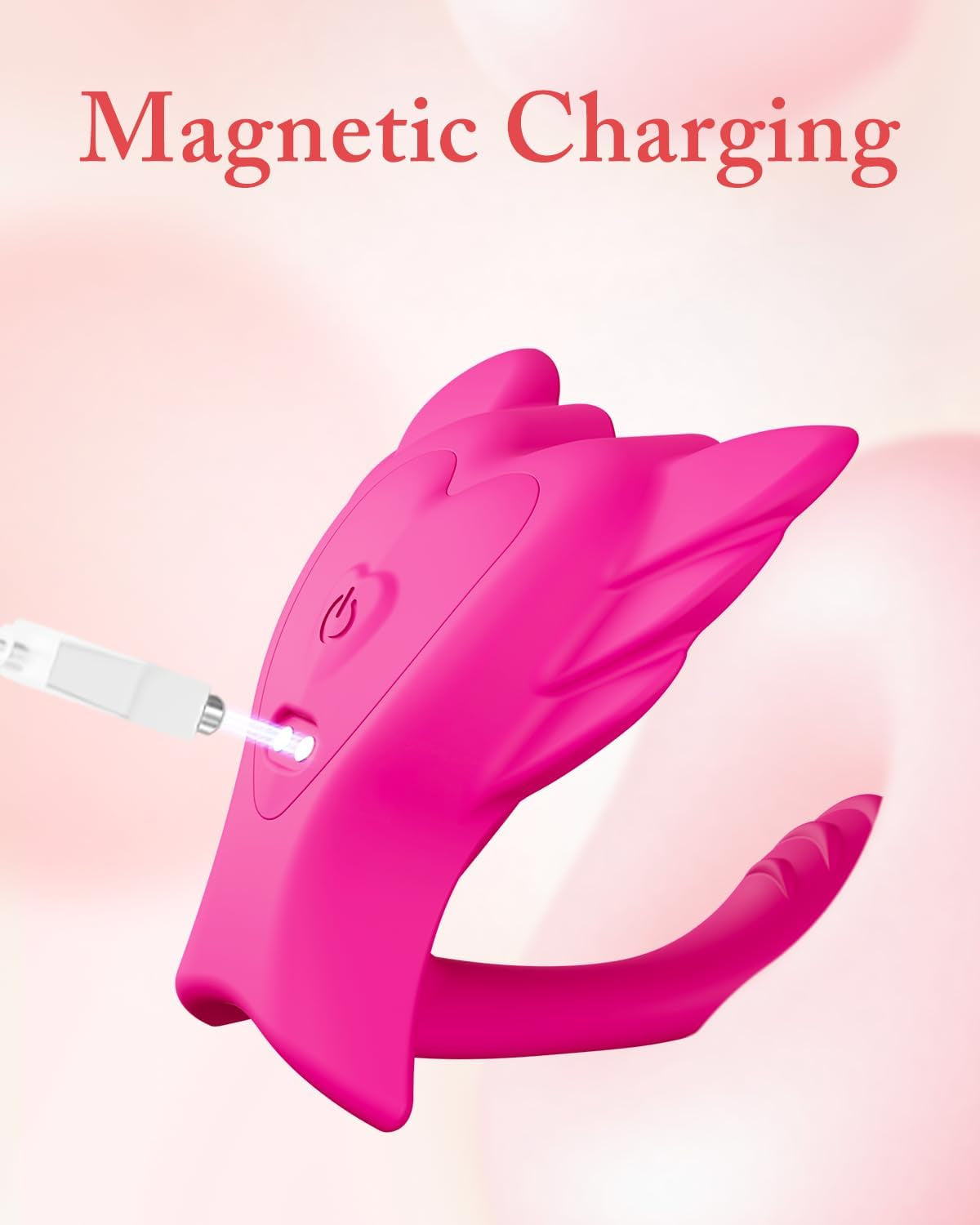 Vibrador de clítoris portátil FlutterSync controlado por aplicación