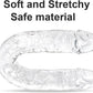 DuoMorph Dildo de doble extremo flexible y realista de 15.1"