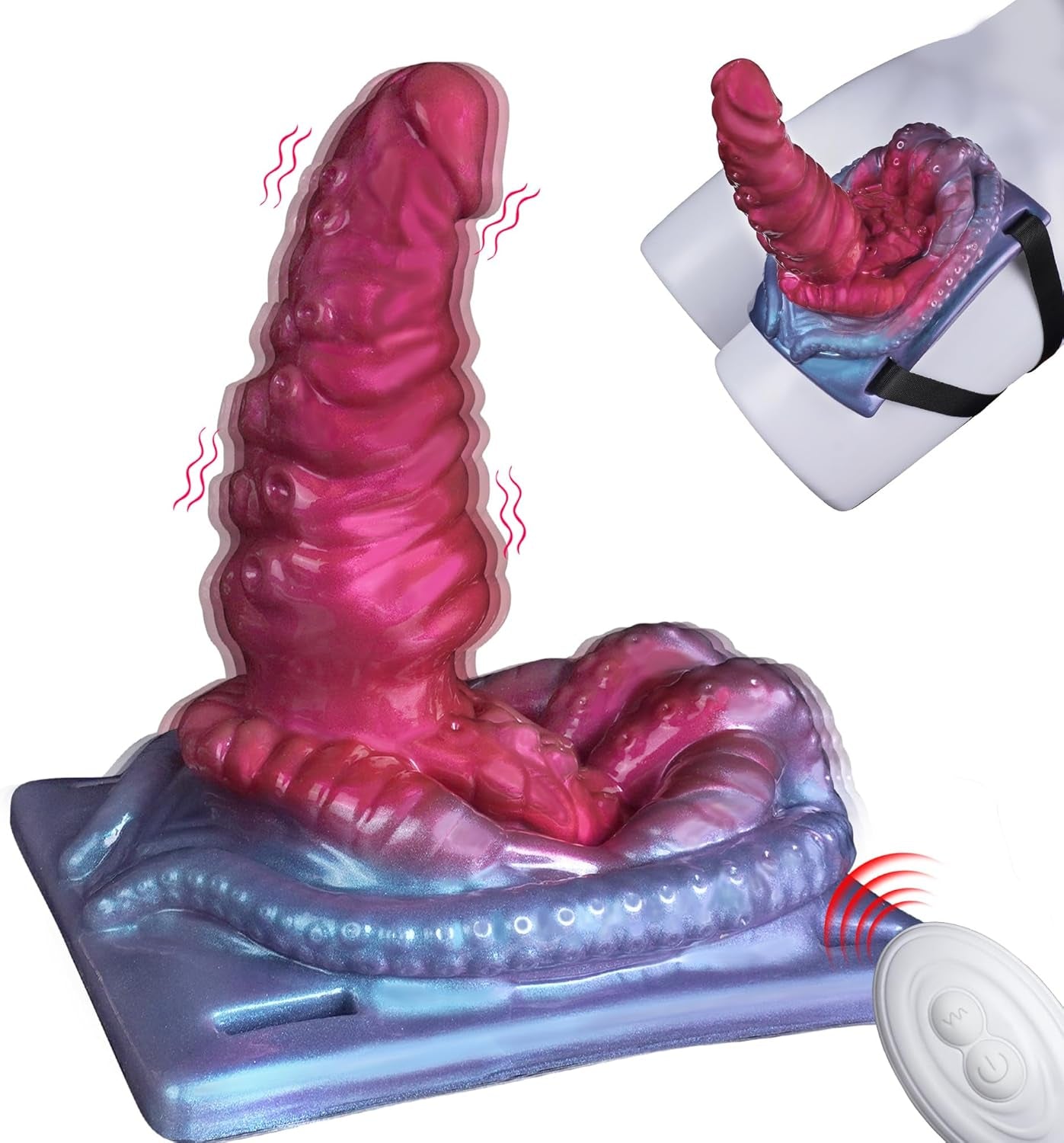 Vibrador Tentacle Riding TentaraX 10 Modos Remoto
